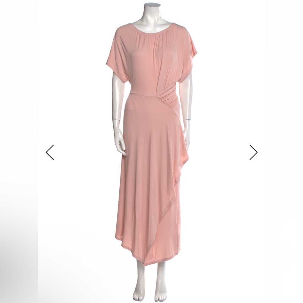 Yigal Azrouel Pink Midi Dress
